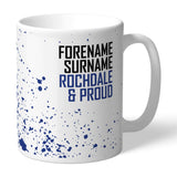 Personalised Rochdale AFC Proud Mug