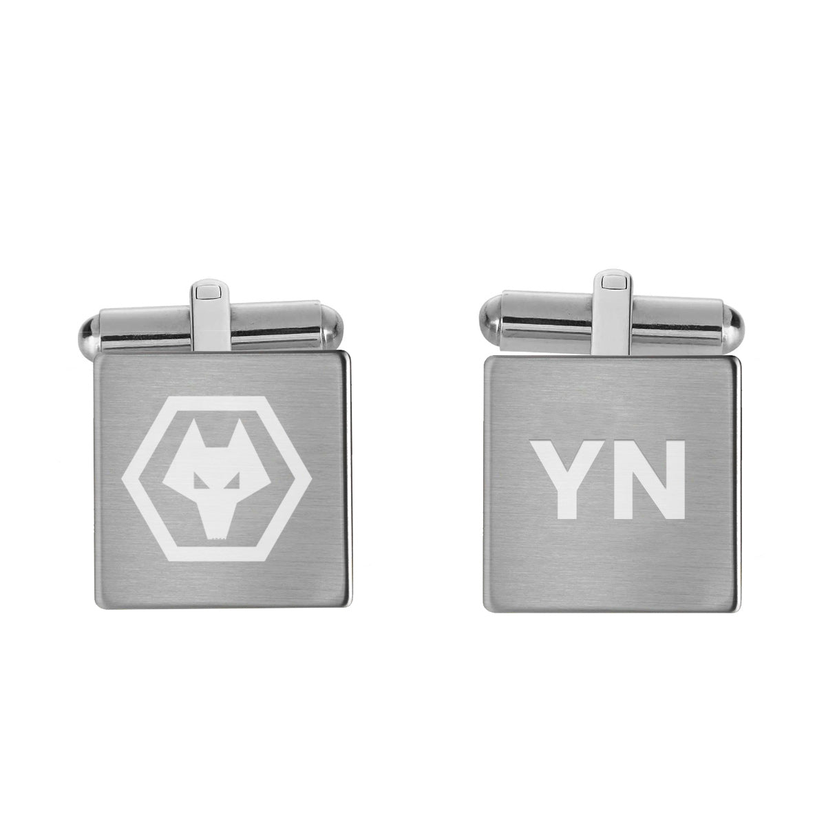 Personalised Wolves FC Crest Cufflinks