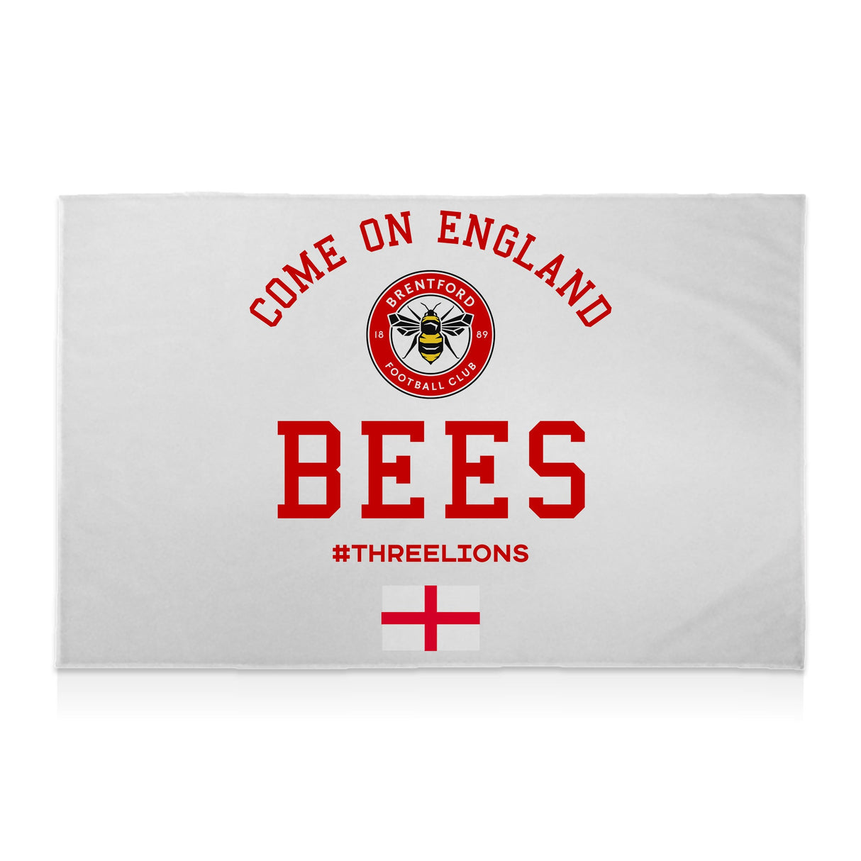 Personalised Brentford FC Come On England 8ft x 5ft Banner
