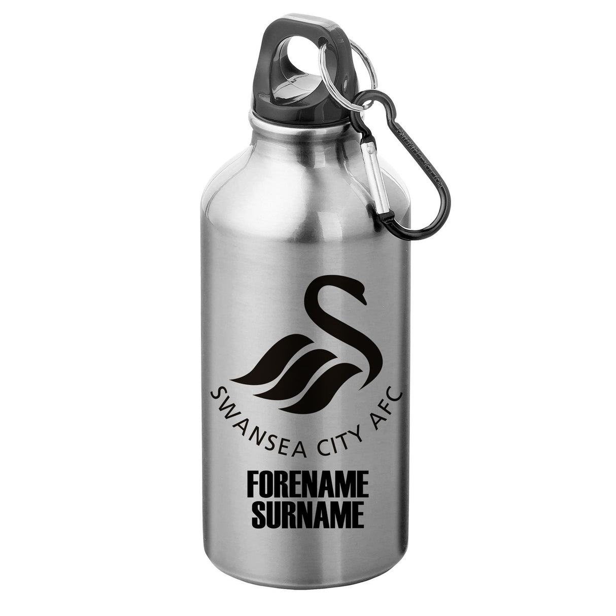 Personalised Swansea City AFC Crest  Water Bottle