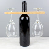 Improves With Wine' Glass Bottle Holder - Gift Moments
