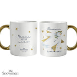 The Snowman Gold Handed Mug - Gift Moments