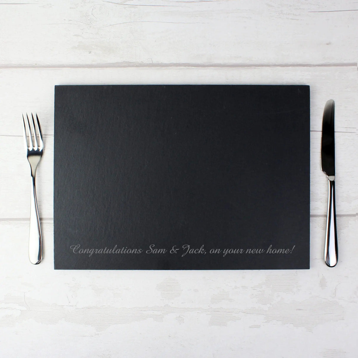 Personalised Any Message Slate Placemat - Gift Moments
