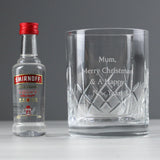 Personalised Crystal Tumbler & Vodka Gift Set - Gift Moments