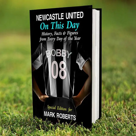 Personalised Newcastle United FC on this Day Book - Gift Moments