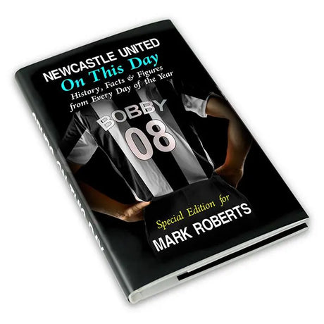 Personalised Newcastle United FC on this Day Book - Gift Moments