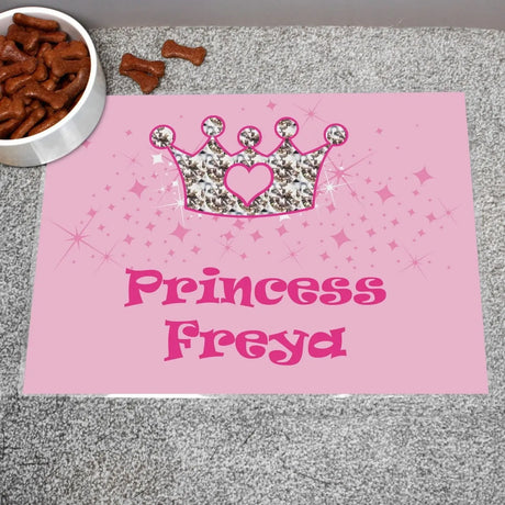 Personalised Princess Pet Feeding Placemat - Gift Moments