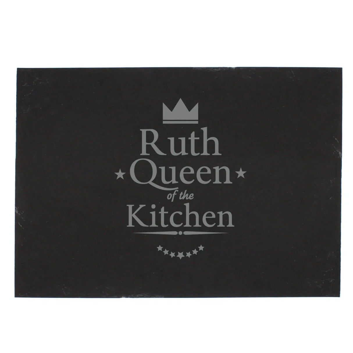 Personalised Queen of the Kitchen Slate Placemat - Gift Moments