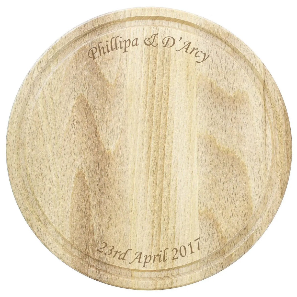 Personalised Round Chopping Board - Gift Moments