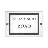 Personalised Slate Effect Acrylic House Sign - Gift Moments
