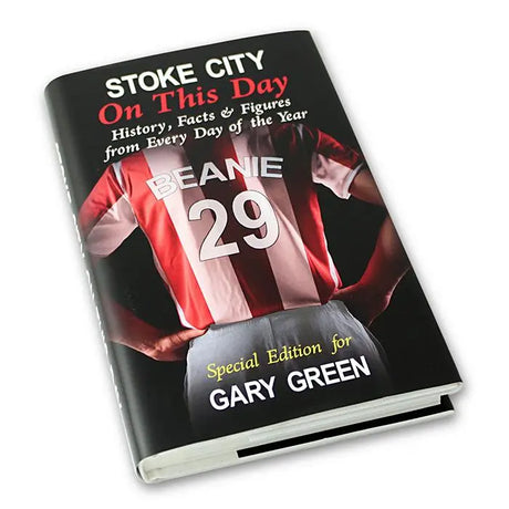 Personalised Stoke City FC On This Day Book - Gift Moments