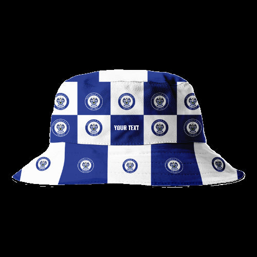 Personalised Rochdale Chequered Bucket Hat