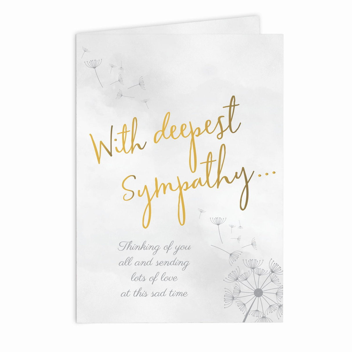 Personalised Deepest Sympathy Card: 3 - Greeting Cards By Gift Moments