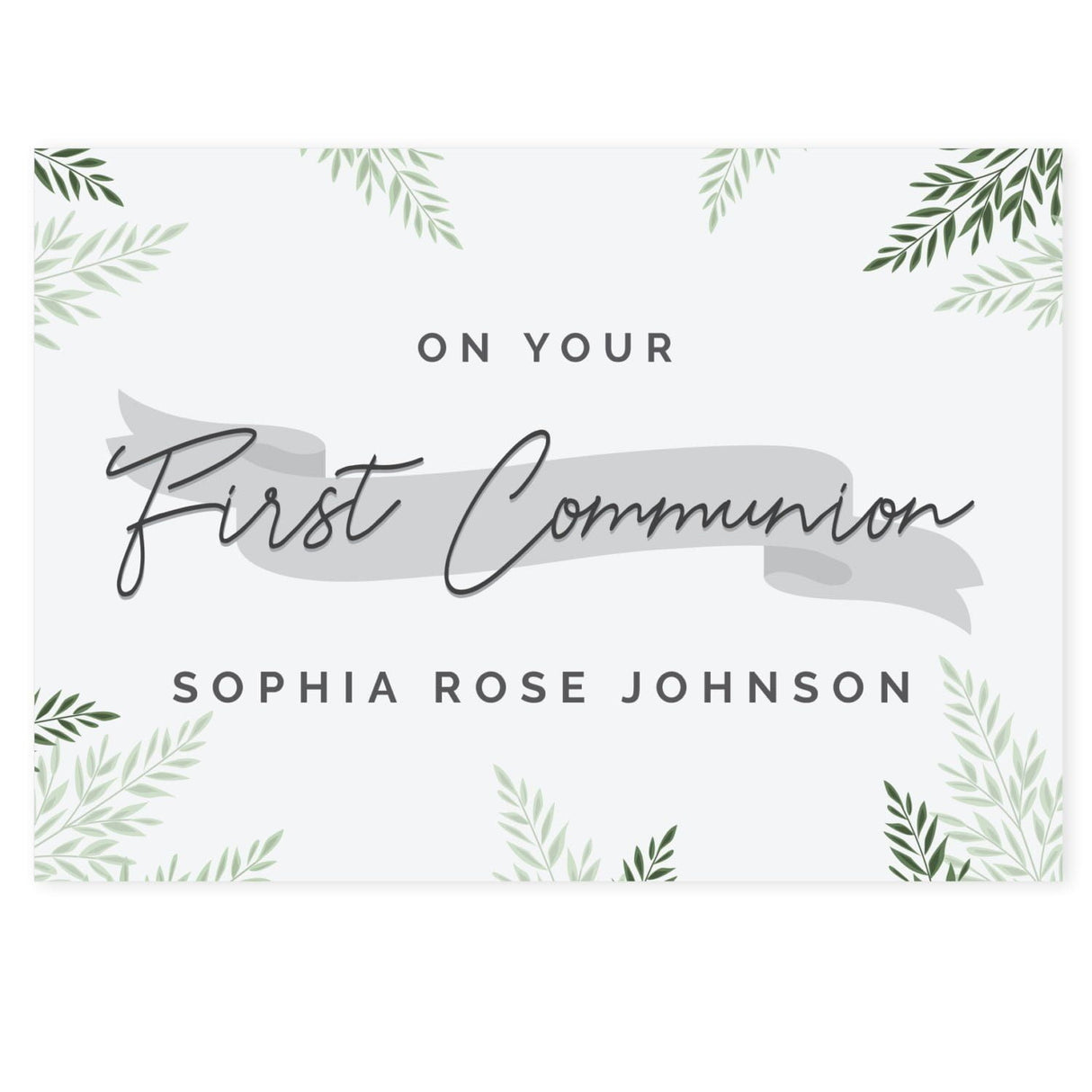 Personalised First Communion Card - Shop Greeting Cards At Gift Moments - 3