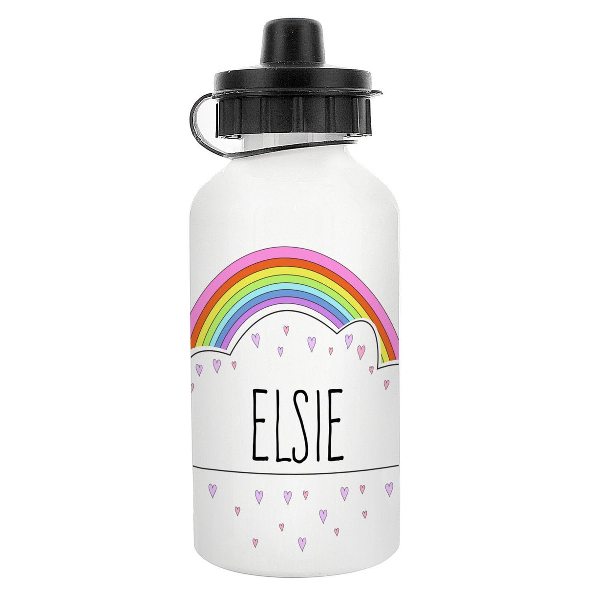 Personalised Rainbow Drinks Bottle: 3 - Kids Bottles By Gift Moments