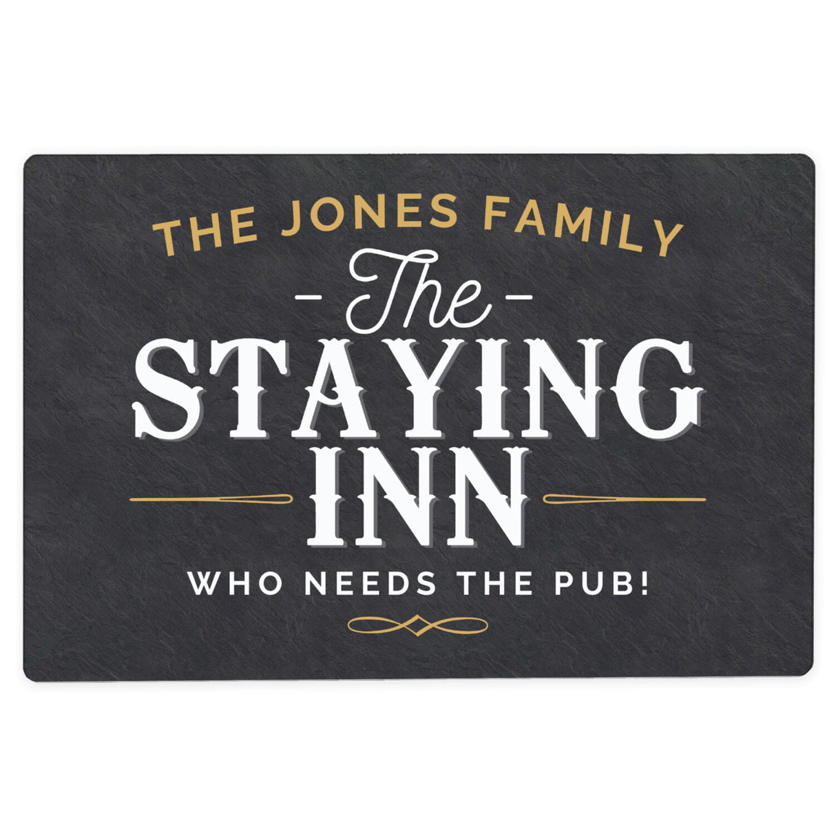 Staying Inn Metal Sign - Gift Moments