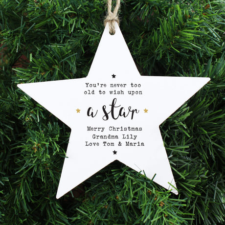 Wish Upon a Star Star Decoration - Gift Moments