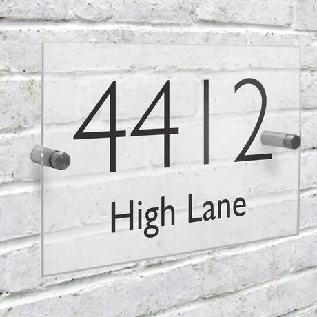 Personalised House Signs: Stylish Home Identifiers