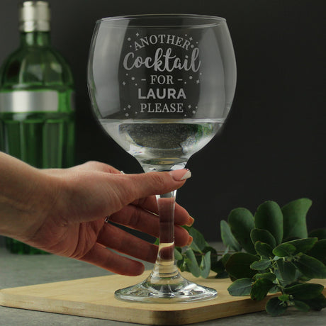 Personalised Cocktail Glasses