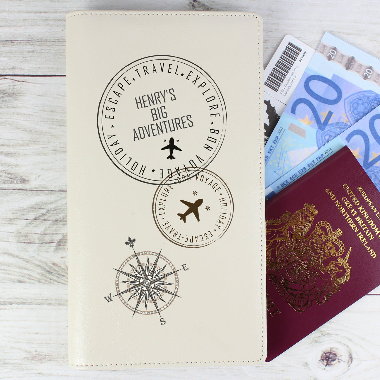 Personalised Travel Document Holders