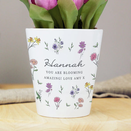 Personalised Indoor Plant Pots for Home Décor