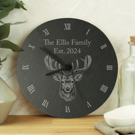 Woodland Stag Collection: Highland Stag Clocks | Shop now At Gift Moments