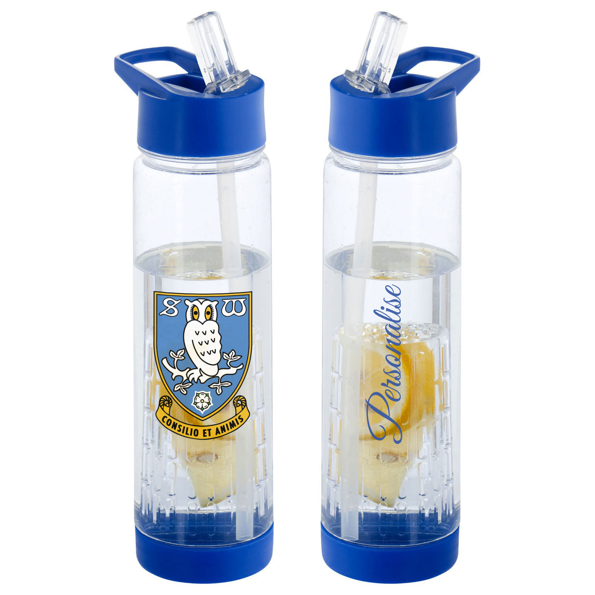 Personalised Sheffield Wednesday FC Crest Infuser Sport Bottle