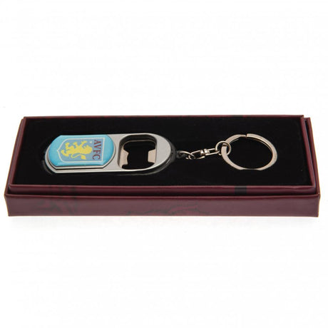 Aston Villa FC Keyring Torch Bottle Opener - Shop Keyrings At Gift Moments - 3
