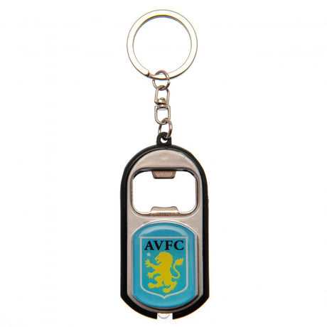 Aston Villa FC Keyring Torch Bottle Opener - Shop Keyrings At Gift Moments - 1