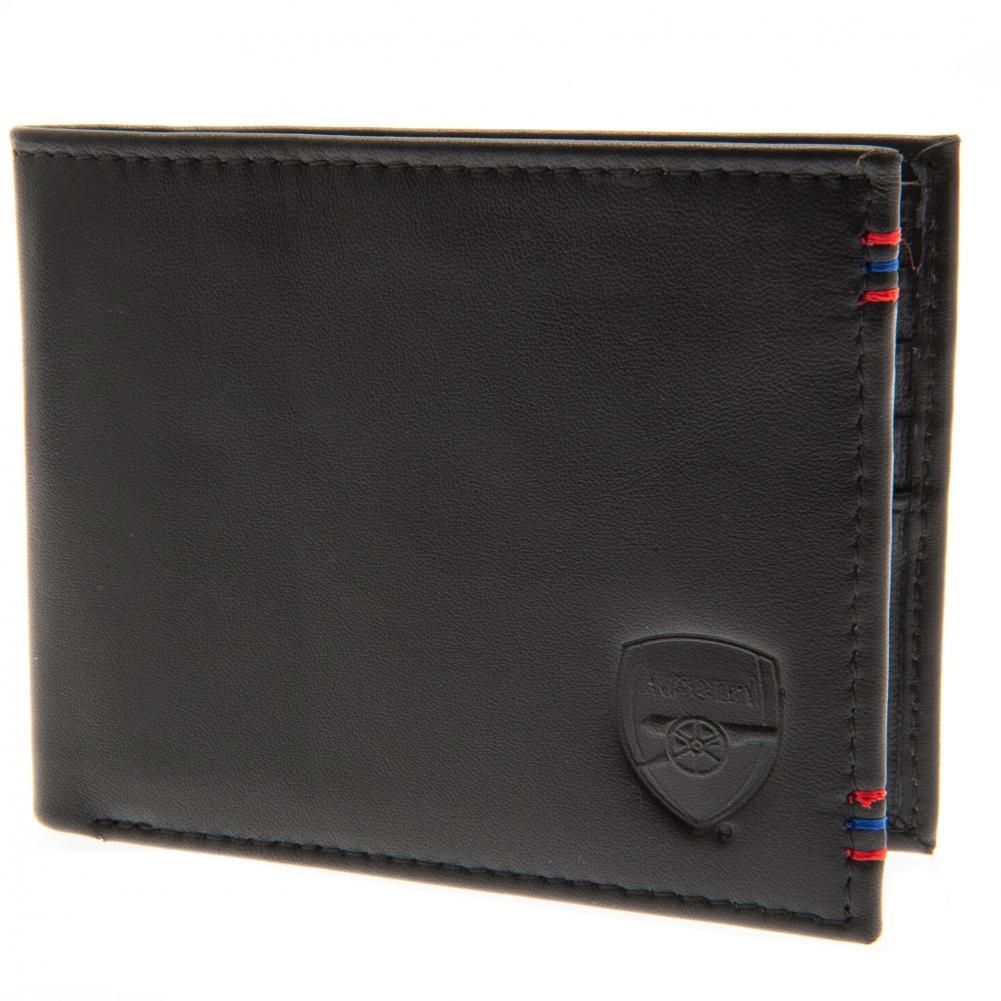 Arsenal FC Leather Stitched Wallet - Shop Wallets At Gift Moments - 3