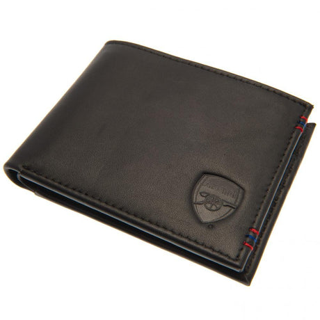 Arsenal FC Leather Stitched Wallet - Shop Wallets At Gift Moments - 1
