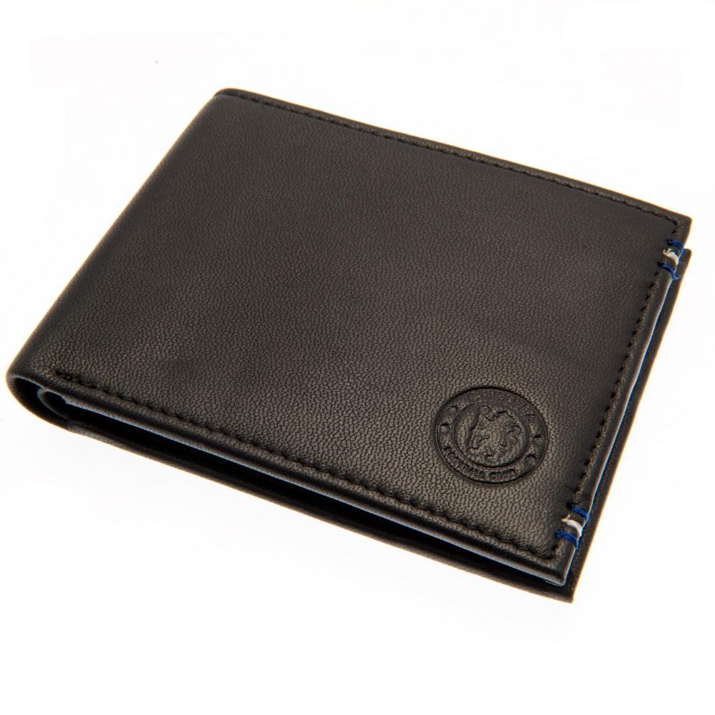 Chelsea FC Leather Stitched Wallet - Shop Wallets At Gift Moments - 1