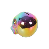 16cm Metallic look Skull Money Bank: 2 - Money Boxes By Gift Moments