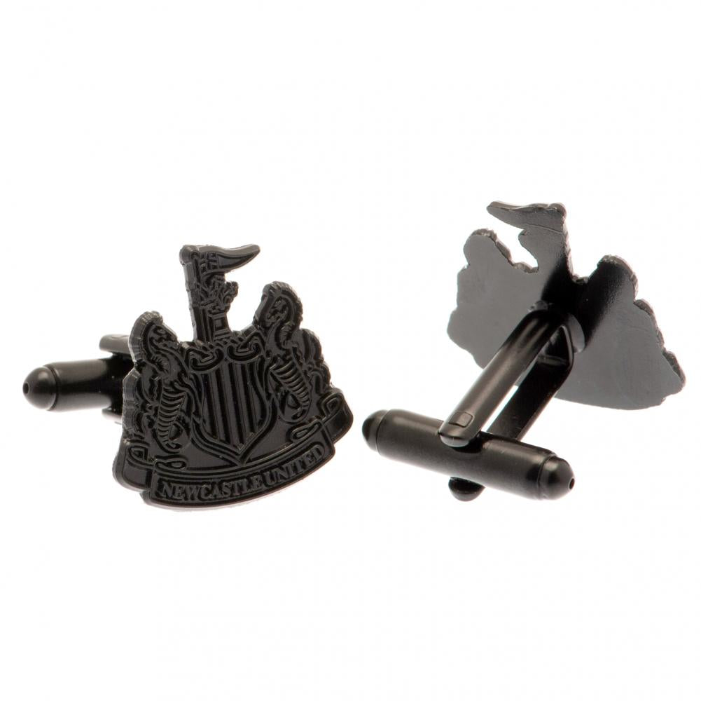 Newcastle United FC Black IP Cufflinks - Shop Cufflinks & Tie Slides At Gift Moments - 2