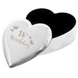 Butterflies Heart Trinket Box for 18th Birthday: 2 - Trinket Boxes By Gift Moments