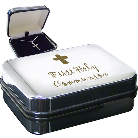 1st Holy Communion Cross Necklace: 2 - Necklaces By Gift Moments