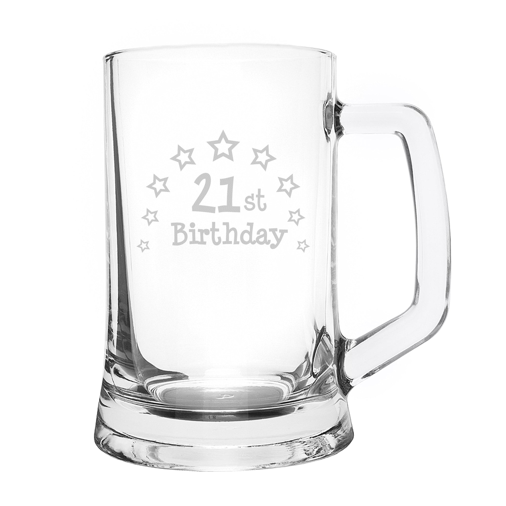 21st Birthday Stern Tankard: 2 - Tankards By Gift Moments