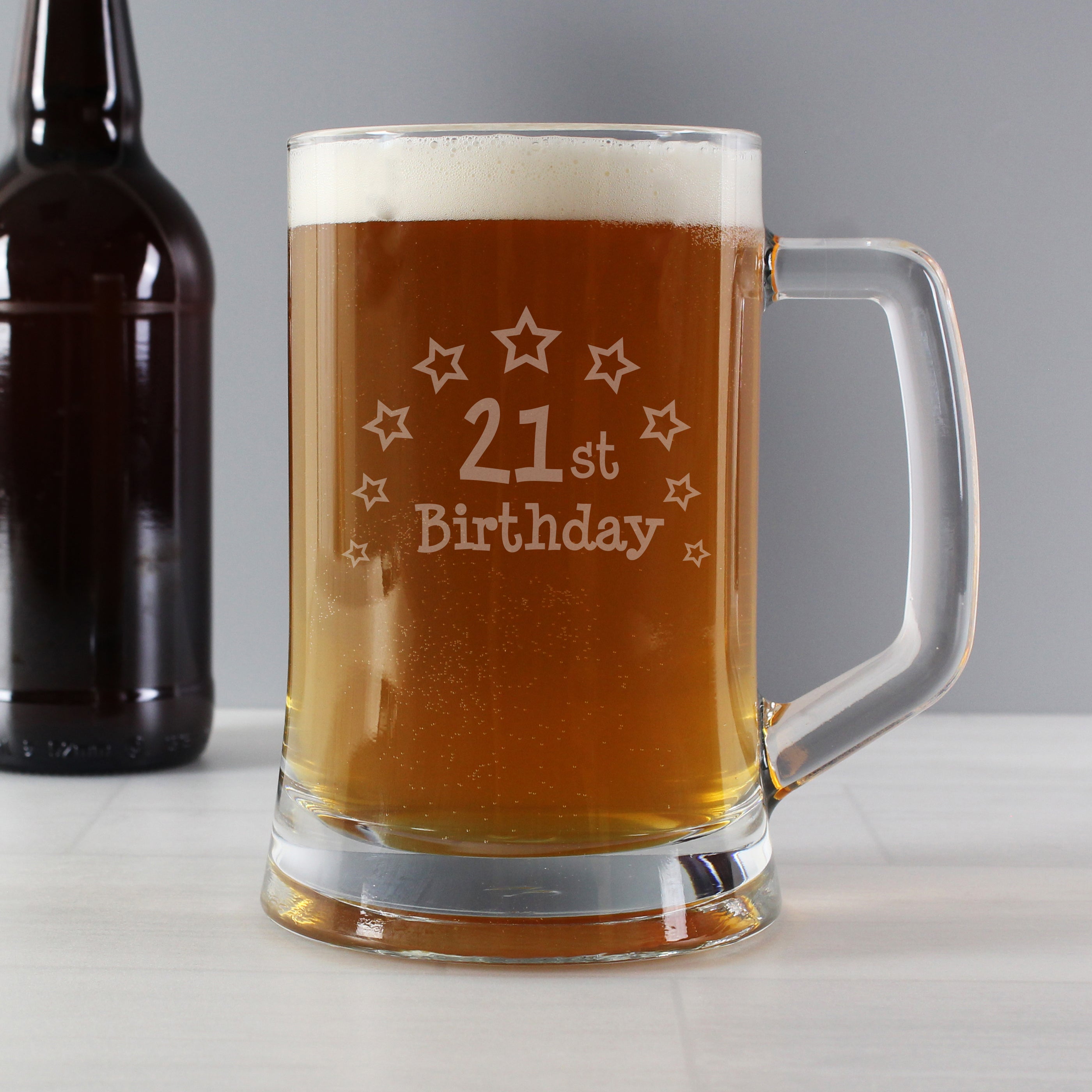 21st Birthday Stern Tankard - Shop Tankards At Gift Moments - 1