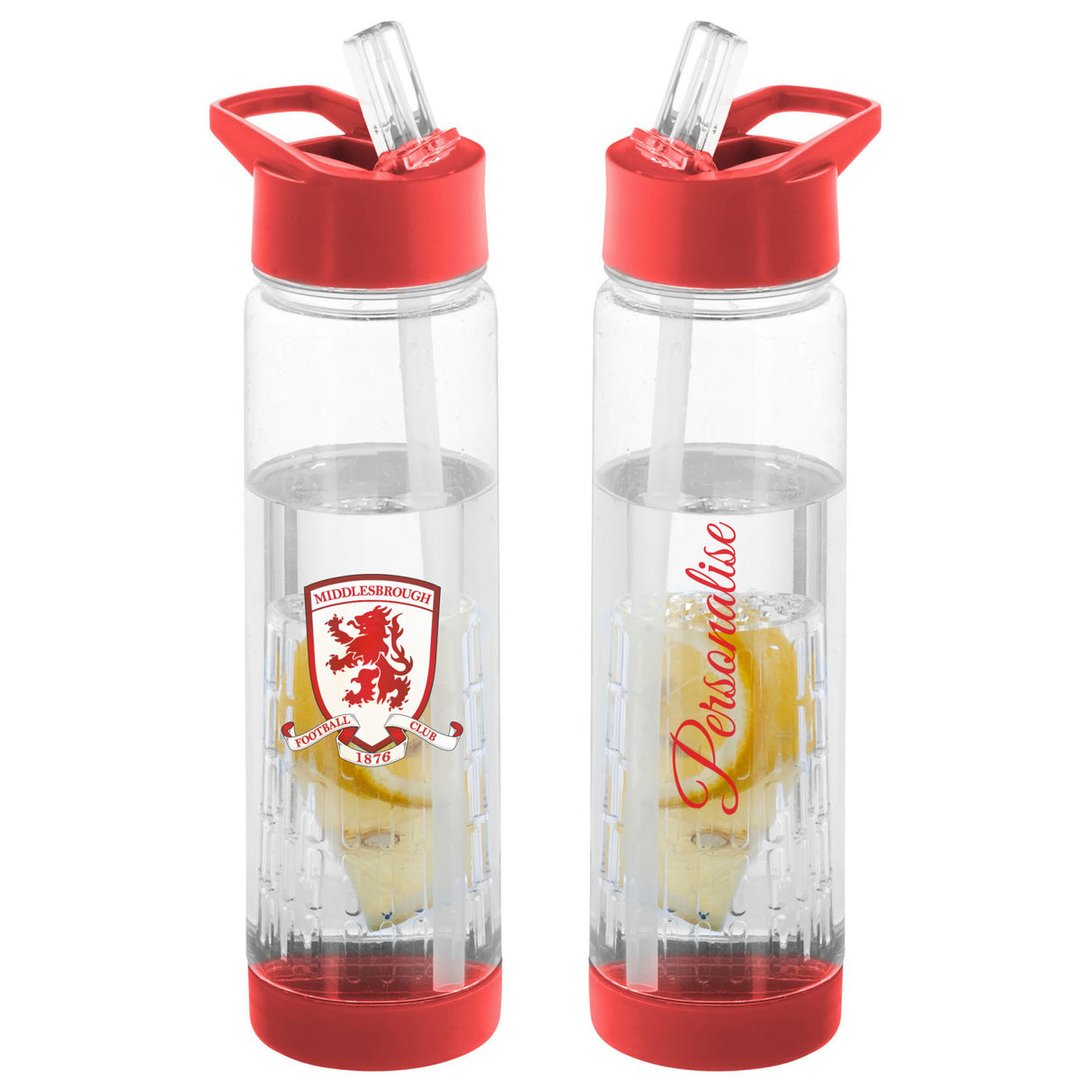 Personalised Middlesbrough FC Crest Infuser Sport Bottle