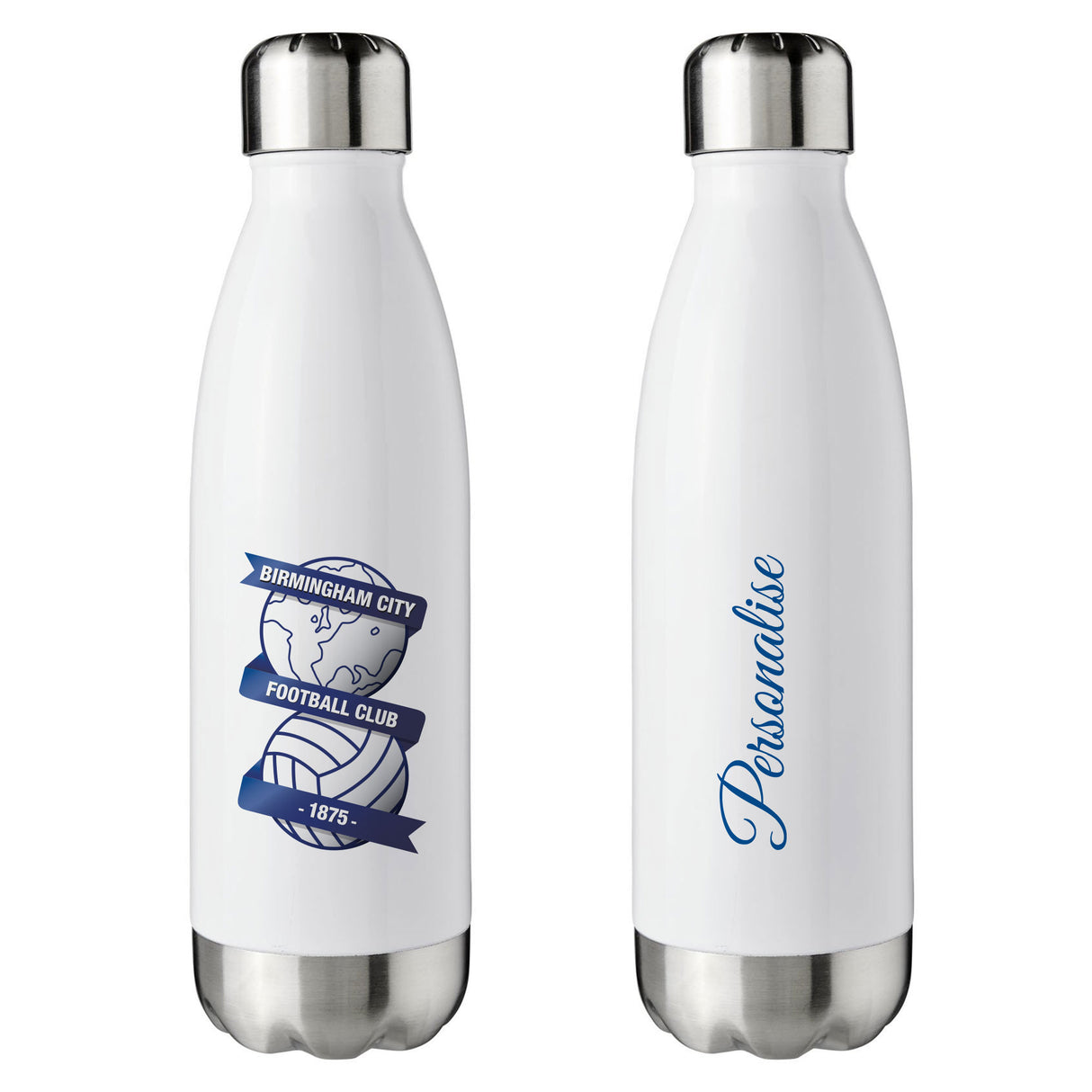 Personalised Birmingham City FC Crest Insulated Water Bottle