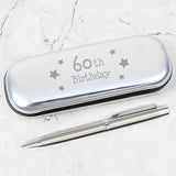 60th Birthday Pen and Lined Box Set: 1 - Pens & Pencils By Gift Moments