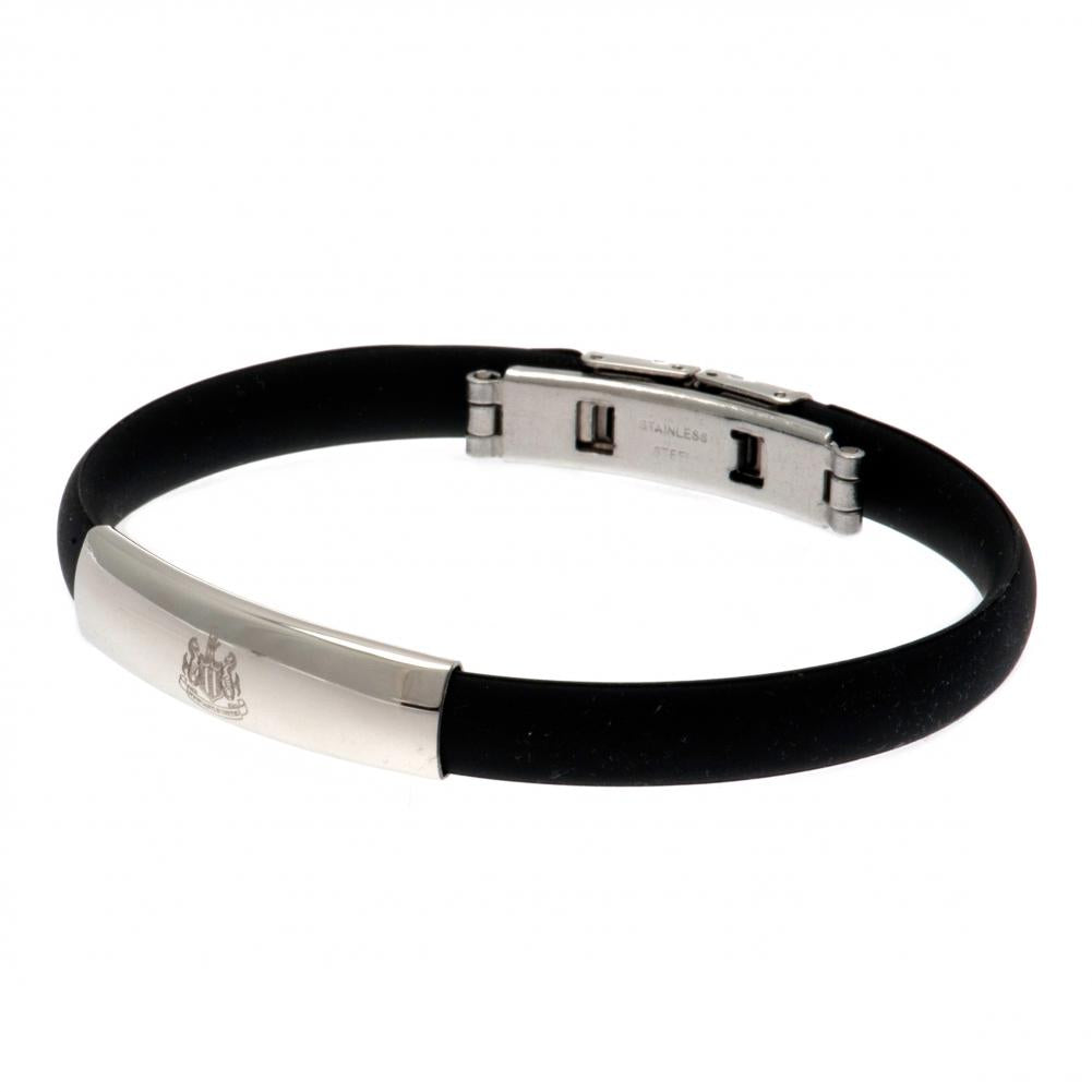 Newcastle United FC Colour Silicone Bracelet - Shop Bracelets At Gift Moments - 1