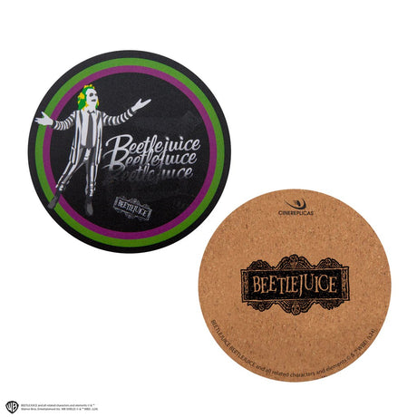 Set of 4 Beetlejuice Coasters - Shop Coasters At Gift Moments - 6