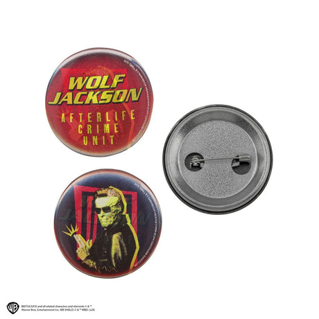 Set of 6 Beetlejuice Lenticular Badges - Shop Badges At Gift Moments - 7