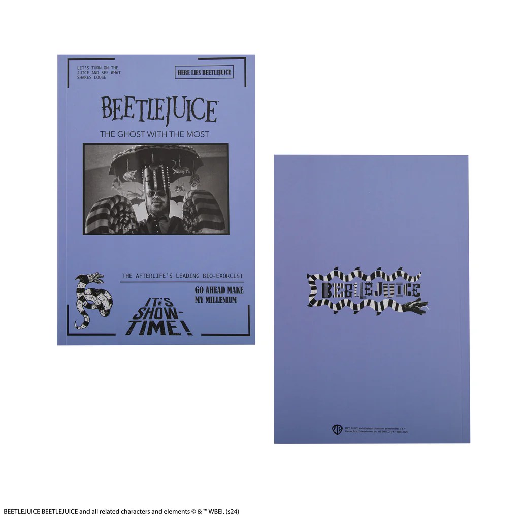 It's Show Time Notebook-Beetlejuice
