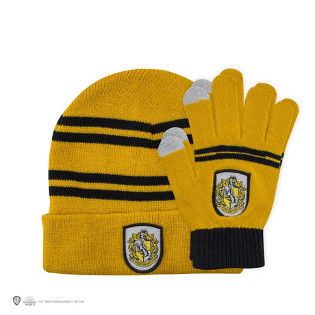 Kids Hufflepuff Gloves and Beanie Set - Shop Caps & Hats At Gift Moments - 2