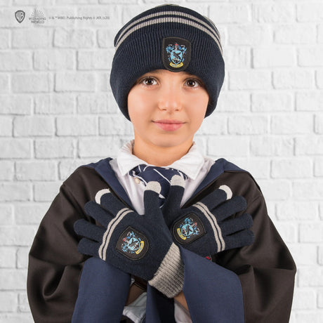 Kids Ravenclaw Gloves and Beanie Set - Shop Caps & Hats At Gift Moments - 1
