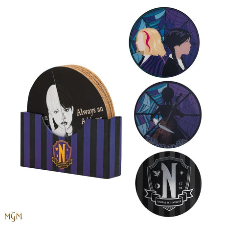 Set of 4 Wednesday Coaster - Shop Coasters At Gift Moments - 2