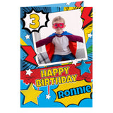 Personalised Photo Upload Superhero Birthday Card - Shop Greeting Cards At Gift Moments - 5