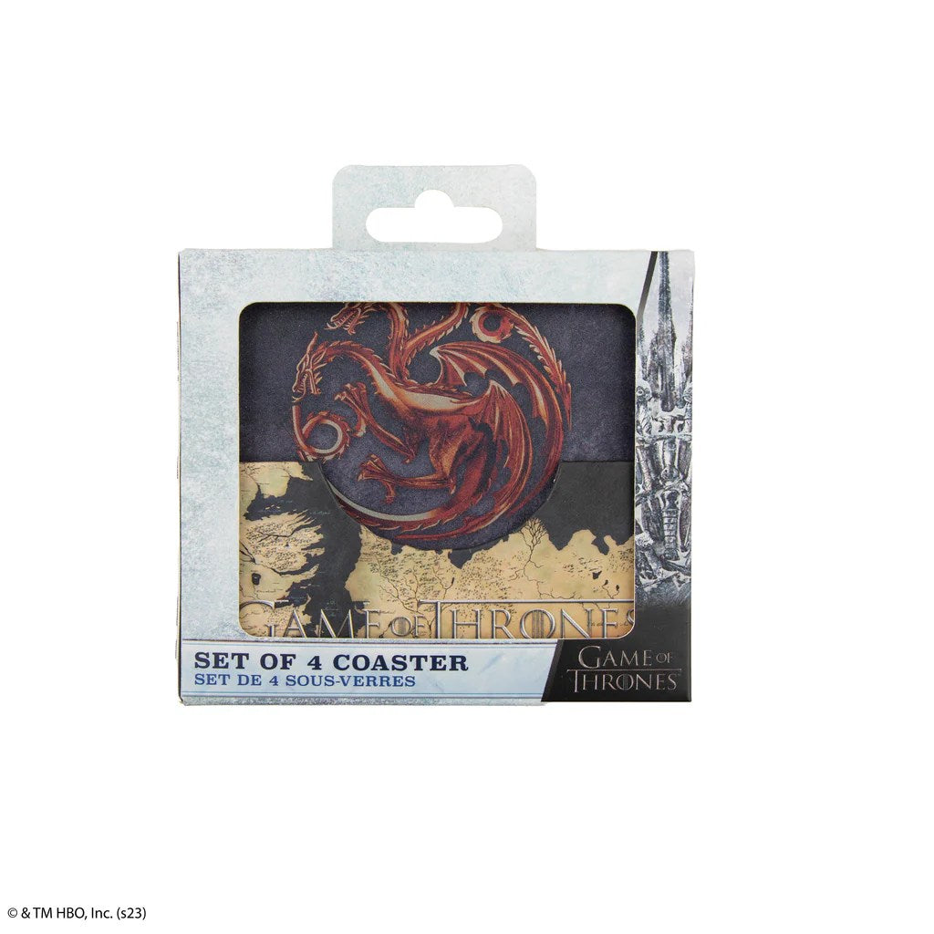 Set of 4 Game of Thrones Coasters - Shop Coasters At Gift Moments - 11